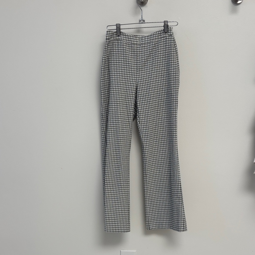 Aritzia Wilfred Black and White Checkered Pants